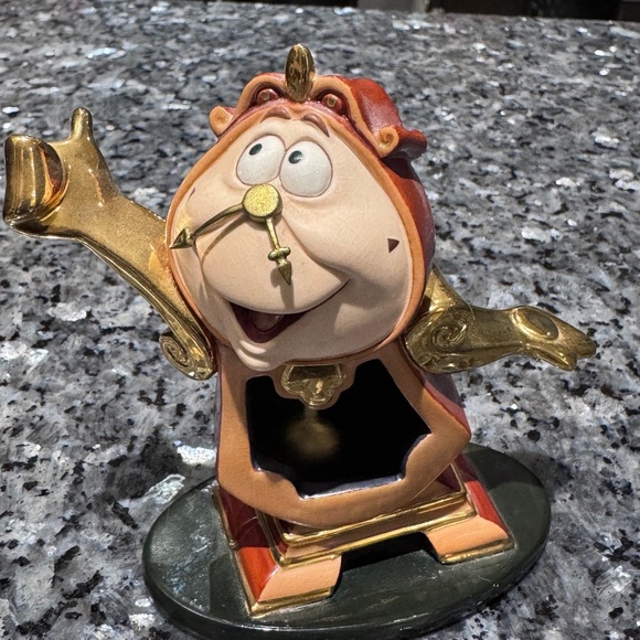 🕰️✨ Rare Vintage Disney Cogsworth Figurine – Beauty & the Beast Magic! ✨🕰️ “ - Picture 16 of 16
